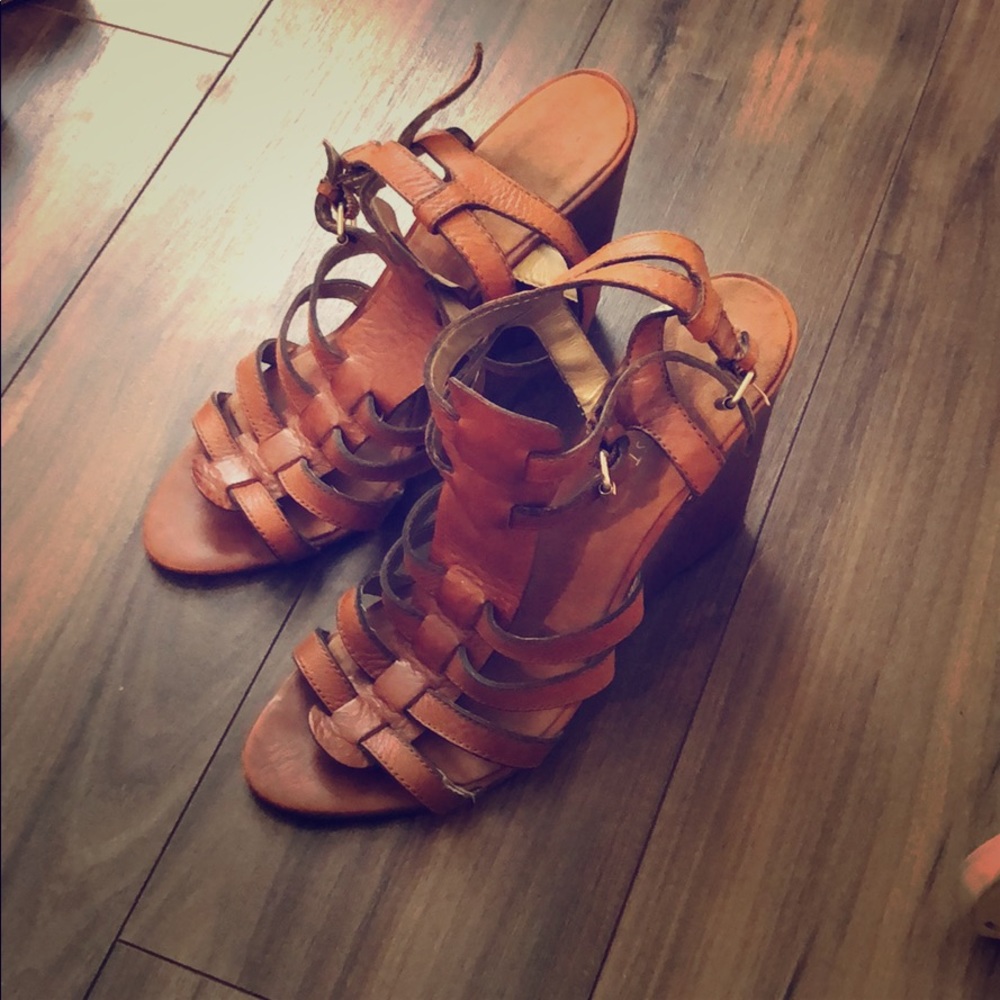 Nine West wedge sandals